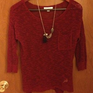 Retro AEO Wine Sweater